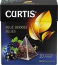 Чай черный CURTIS Ягодный Блюз с ароматом ягод, 20пак