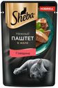 Влажный корм Sheba Нежный паштет в желе с говядиной для кошек 75 г