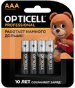Батарейки Opticell Professional AAA, 4шт
