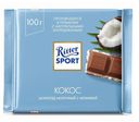Шоколад молочный с кокосовой начинской  Ritter Sport 100гр