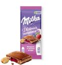 Шоколад Milka Миндаль и лесные ягоды молочный 80г