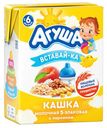 Каша Агуша Вставай-ка 5 злаковая молочная с персиком с 6 месяцев 200 мл