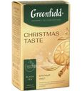 Чай черный Greenfield Christmas taste с ароматом апельсина и лайма байховый крупный лист 85г