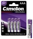 Батарейки алкалиновые Camelion Ultra LR03 AM4, 4шт.