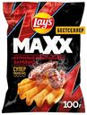 Чипсы Lays Maxx Куриные крылышки барбекю 100г