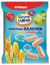 Кукурузные палочки ФрутоНяня яблоко-клубника 20 г