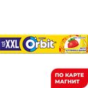 Резинка жевательная ОРБИТ XXL, Клубника-банан, 20,4г