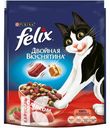 Корм FELIX Двойная Вкуснятина с мясом сухой для кошек 300г