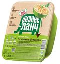 Лапша яичная быстрого приготовления Бизнес ланч с куриным бульоном, 90 г