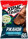 Сухарики ржаные Хрусteam сметана и зелень 60 г