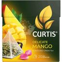 Чай Curtis Delicate Mango зелёный в пирамидках, 20х1.8г