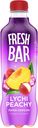 Напиток Fresh Bar личи-персик газированный, 480мл