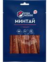 Минтай Fish House вяленый соломка c перцем 70г