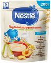 Каша Nestle мультизлаковая молочная груша-персик с 6 месяцев 200 г