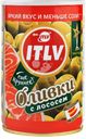 Оливки с лососем ITLV зеленые, 300г