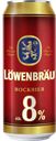 Пиво LOWENBRAU крепкое светлое пастеризованное 8%, 0,45л