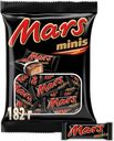 Батончик Mars Minis шоколадный карамель-нуга 182 г