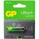 Батарейки GP Ultra Plus Alkaline AA, 4шт