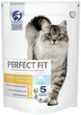 Сухой корм Perfect Fit с лососем для взрослых кошек с чувствительным пищеварением 650 г