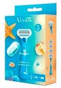 Бритвенный станок Gillette Venus Smooth с 4 сменными кассетами и чехлом