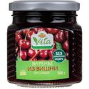 Варенье Глобус Вита Вишня с яблочным соком, без сахара, 300г