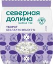 БЗМЖ Творог Северная Долина безлактозный 5% 300г пакет