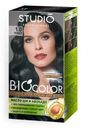 Краска для волос Studio Biocolor Черный №1.01 115мл