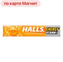 HALLS Карам лед вит С и вк апельсин, 25г