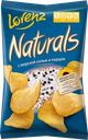 Чипсы картофельные NATURALS с морской солью и перцем