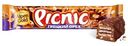 Батончик шоколадный Picnic Грецкий орех, 52г