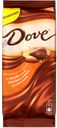 Молочный шоколад Dove, с миндально-апельсиновым грильяжем, 90г