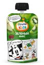 Пюре Зелёный микс из яблок, груш, винограда и киви, ФрутоKids, 90 г