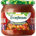 Фасоль Бондюэль Паприкаш белая в соусе со сладким перцем, 360г