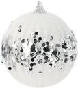 Шар 8см пластик Купман с пайетками ассорти Купман Интернэшнл , 1 шт
