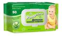 Влажные салфетки Pamperino Детские с пластиковым клапаном 50шт