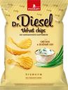 Чипсы картофельные DR.DIESEL со вкусом сметана и зеленый лук