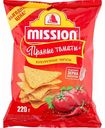 Чипсы кукурузные Mission Пряные томаты, 220 г