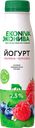 Йогурт питьевой ЭКОНИВА черника-малина, 2,5%, 300г