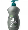 Средство для мытья посуды AOS ECO с серебром, 450 г