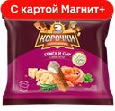 3КОРОЧКИ Cухарики рж Сёмга с сыр/соус Тартар 85г ф/п(КДВ):18