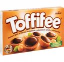 Набор конфет Toffifee Лесной орех в мягкой карамели с кремовой нугой и шоколадом, 125 г