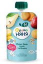 Пюре ФрутоНяня яблоко-банан-груша-печенье с 6 месяцев 90 г