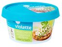 Сыр творожный 70% Violette с зеленью, 140 г