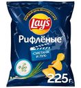 Чипсы Lay's Рифленые Сметана-Лук 225г