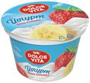 Йогурт Dolce Vita банан-клубника 4,2% 130 г