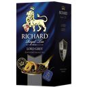 Чай черный RICHARD Лорд Грей с бергамотом, 25 пакетиков 