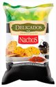 Чипсы кукурузные Delicados Nachos с кусочками оливок и паприкой, 150 г