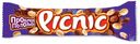 Шоколадный батончик Picnic Big c арахисом изюмом мягкой карамелью, 76 г