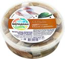 Сельдь МЕРИДИАН филе-кусочки в масле с дымком, 480г