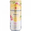 Напиток безалкогольный Sanpellegrino Momenti Лимон и малина сильногазированный, 0.33 л